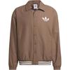 Originals Coach Jacket With Logo Single-Breasted Collar Outdoor Casual Sports Jacket Unisex Jacket Brown IY7371