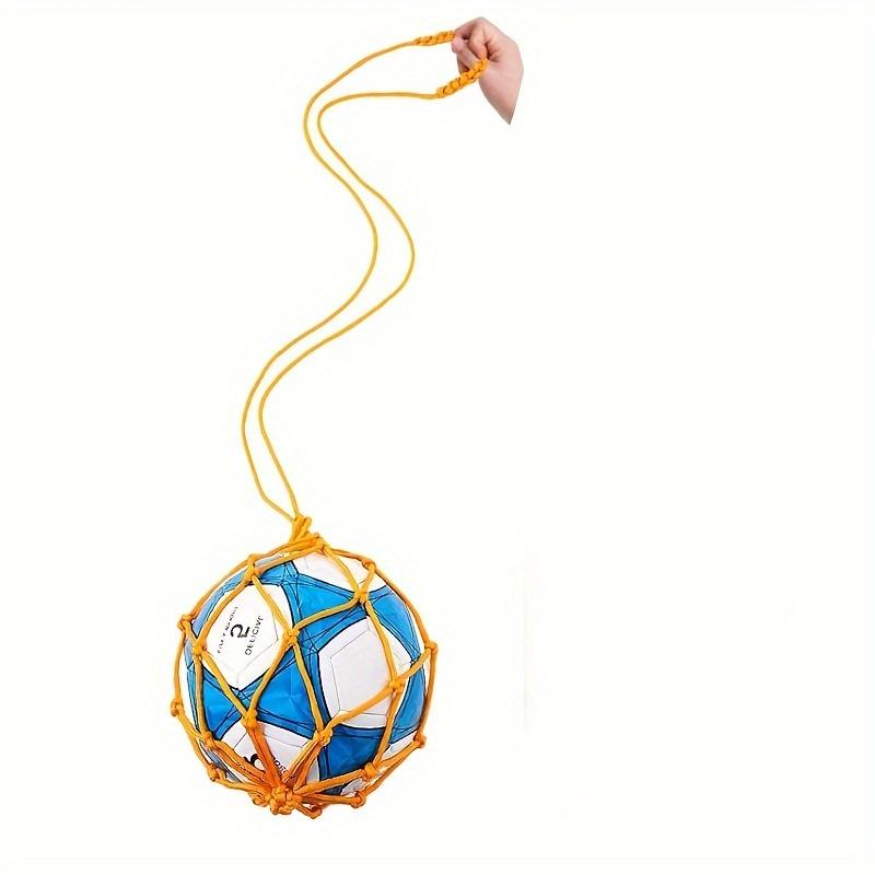 1 шт. Портативная сумка-сетка для тренировки ударов по футболу - Прочная нейлоновая сумка-сетка для футбола, Легко носить как мужчинам, так и женщинам - Без мяча