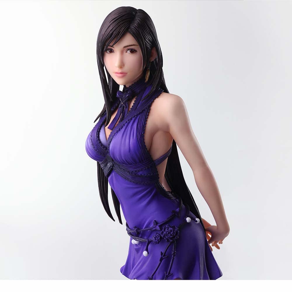 Square Enix Final Fantasy VII Тифа Локхарт Статуэтка-иллюстрация Ремейк (Платье Вер.)