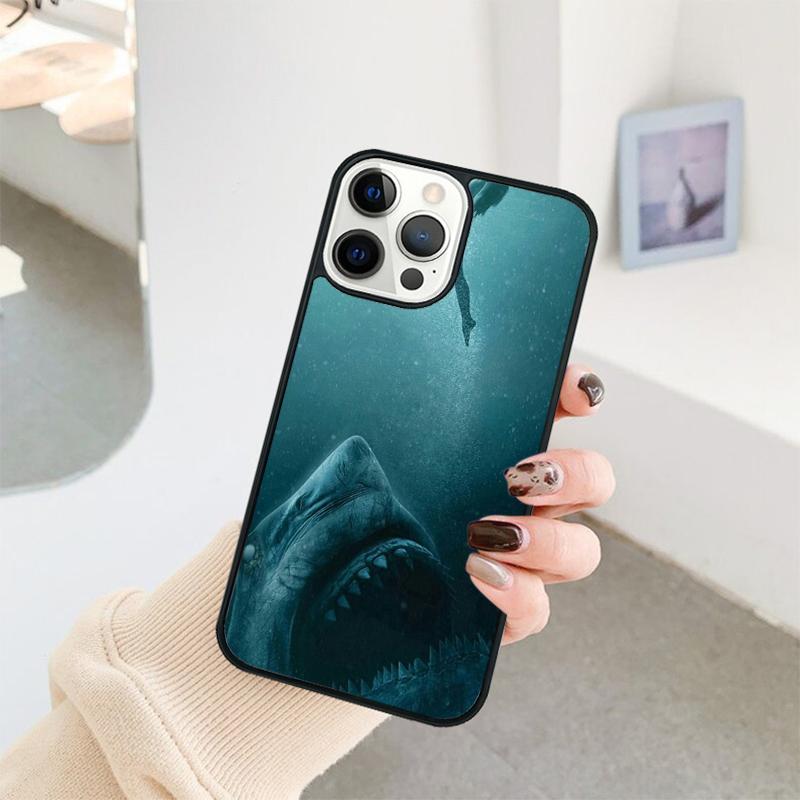 Чехол для телефона с изображением китовой акулы в океане Для iPhone 17 Air 16 15 14 11 12 13 Pro MAX Plus coque Чехол-оболочка