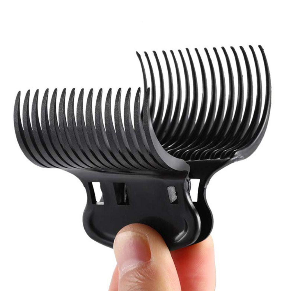 12pcs/set White Hair Dye Perm Insulation Clips Black Hot Roller Super Hair Accessories Barber