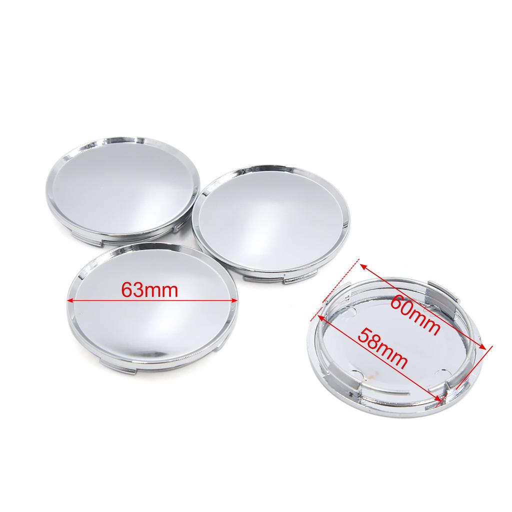 uxcell Wheel Center Cap, Wheel Cap, Universal Tire Cap, Outer Diameter 2.5 Inches (63