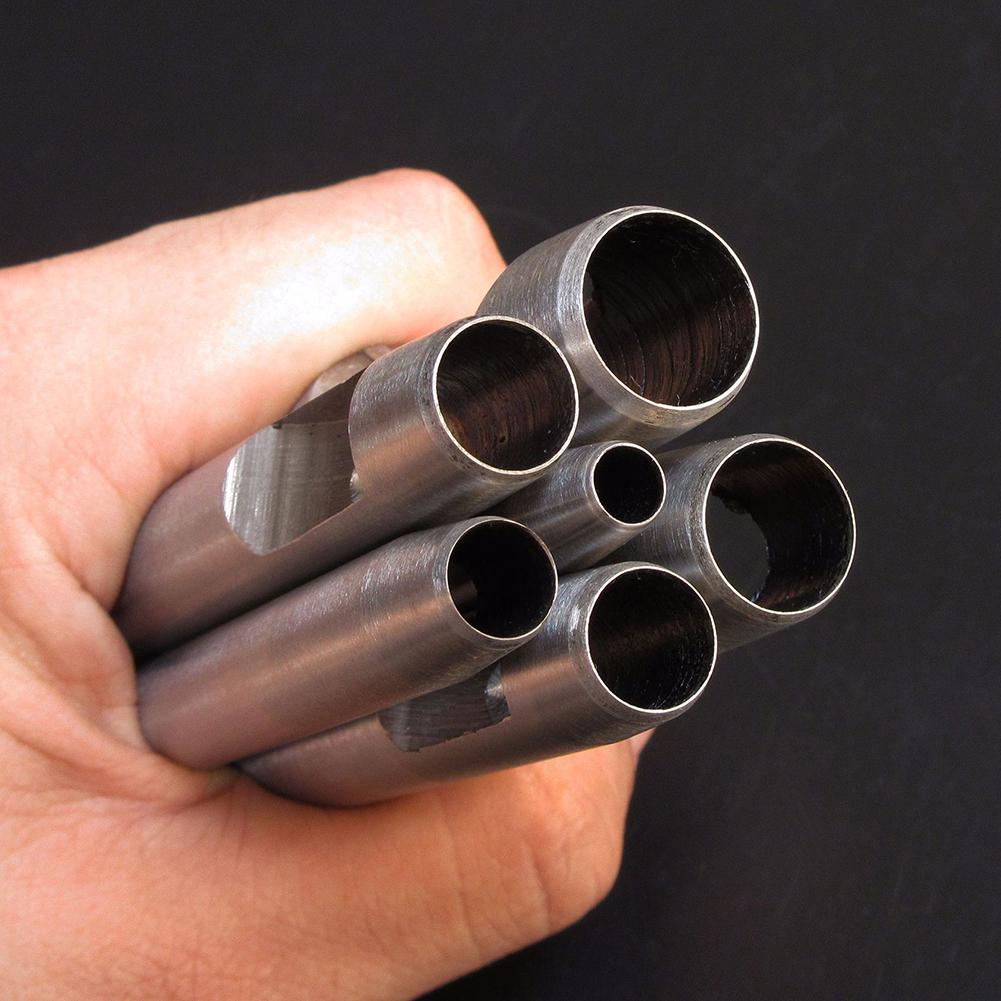 1 шт. 3,5 мм стальной полый кожаный ремень круглый дырокол DIY перфоратор сверлильный инструмент