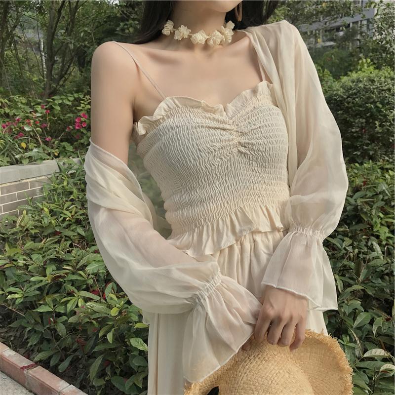 Абрикосовый, белый, черный, женский, с длинным рукавом, с открытым передом, прозрачное болеро, шифоновый кардиган с плечами, накидка для свадебного платья, накидка, накидка