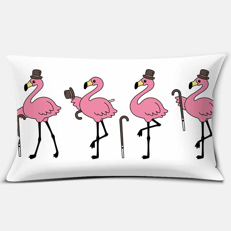Модное растение Фламинго украшение дома автомобильный диван наволочка 30 см * 50 см