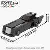 MOOXI Серия Фильмы MOC Набор Кирпичиков Фигурка BrickHeadzed Модель DIY Строительные Блоки Монтессори Детские Обучающие Игрушки Для Детей Подарок