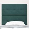 Headboard in Dark Green 80 cm Velvet
