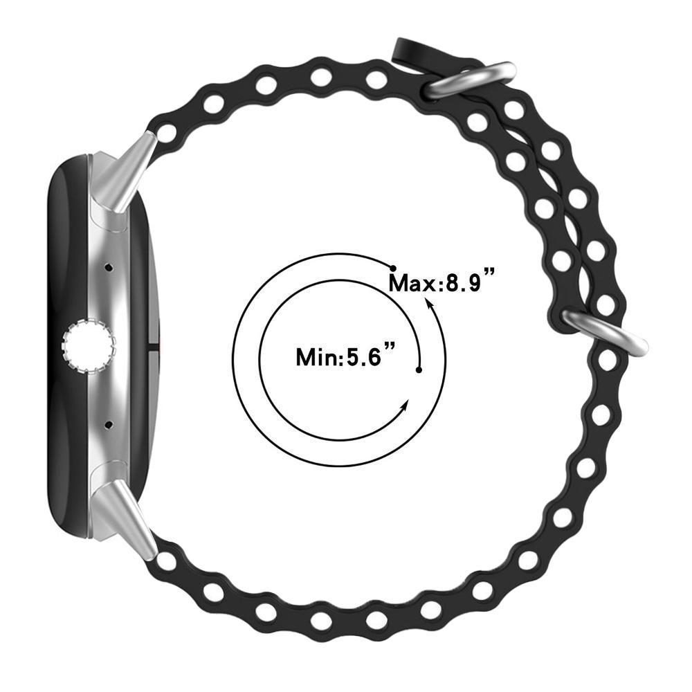 Sport silicone strap For Google Pixel Watch 2 band Replacement belt Ocean bracelet Correa for Pixel Watch straps Accessories