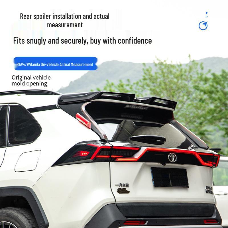 Задний спойлер для Toyota RAV4/Wildlander 20-25 5-го поколения от Dedicated MC