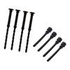 20pcs/lot Silicone Screws Rubber Nail PC Case Hand Pulled Fan Mouting Fasten Pin Anti Noise Vibration Shock Absorb Plastic Nail