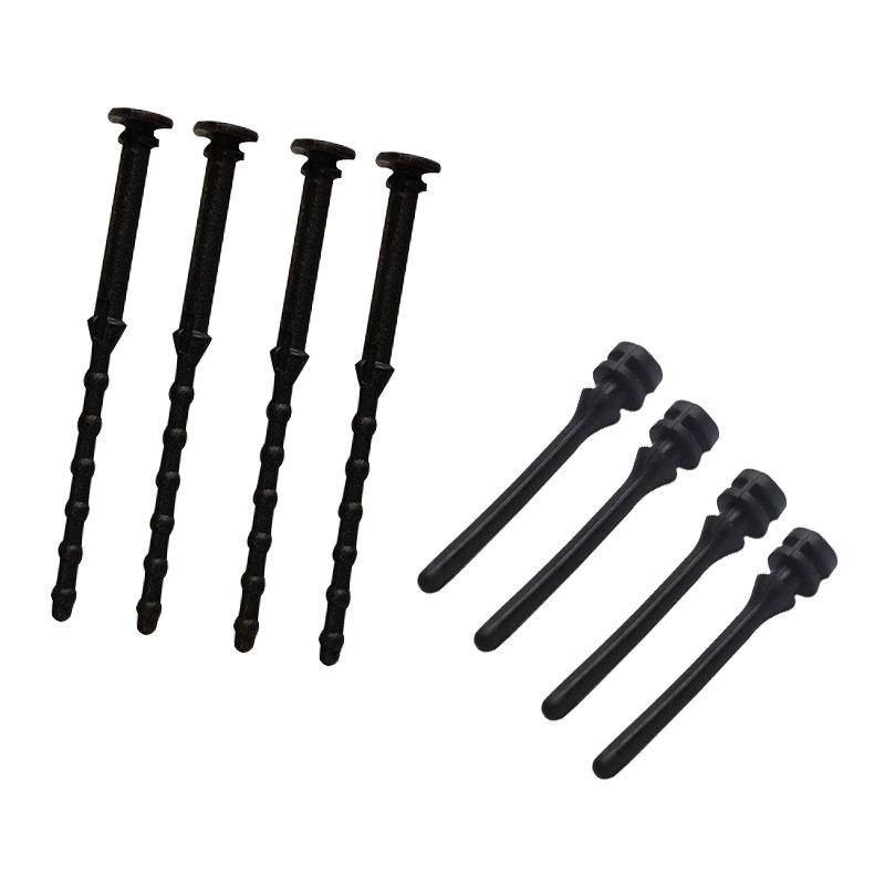 20pcs/lot Silicone Screws Rubber Nail PC Case Hand Pulled Fan Mouting Fasten Pin Anti Noise Vibration Shock Absorb Plastic Nail