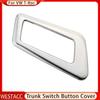 Stainless Steel Car Rear Trunk Switch Button Frame Cover Decoration Sticker for Volkswagen VW T-Roc 2017 - 2023