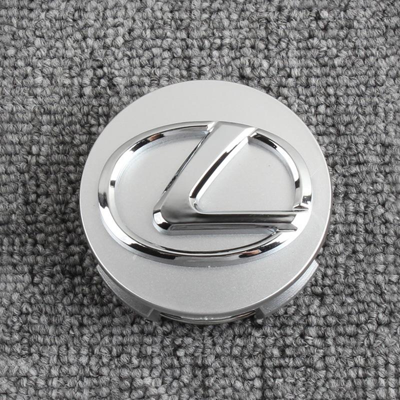 cssvbn1 4Pcs Car Hub Cap Wheel Center Cover Decoration Accessories For Lexus F-SPORT ES RX NX LS UX LM LX GX LC RZ IS CT GS RC HS SC TX