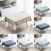Marble Pattern Table Cloth Home Decor Stain Resistant Waterproof  Decoration Rectangular Kitchen Fireplace Countertop