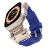 Силиконовый ремешок для Apple Watch Strap Ultra 3 49 мм 46 45 44 42 мм Титановый цвет Спортивный ремешок для часов для IWatch 11 10 9 87 6 5 4 SE3