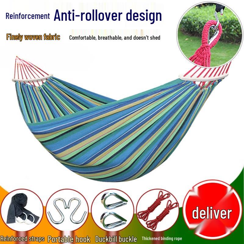 OLOEY Outdoor Canvas Hammock