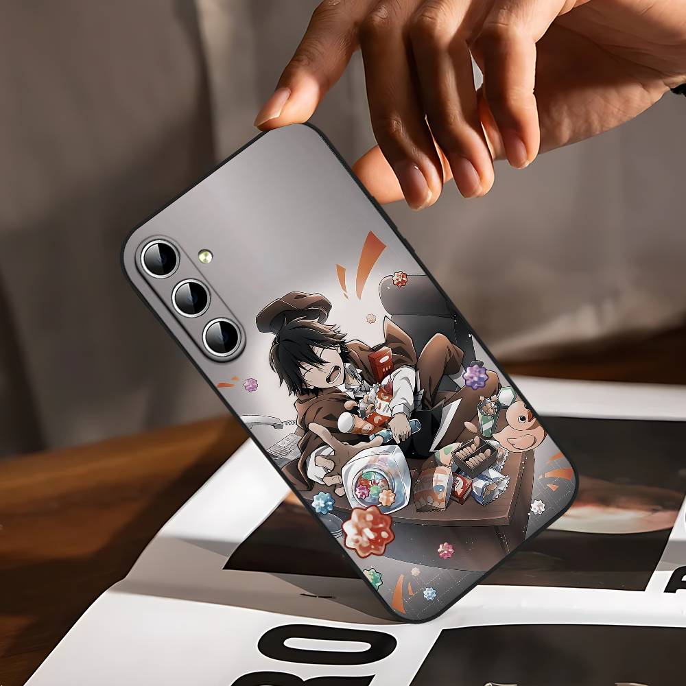 Чехол для телефона Edogawa Ranpo для Samsung Galaxy S24/S25/S22/S30/Note20/Lite/Ultra/5G/Plus/FE Мягкий черный