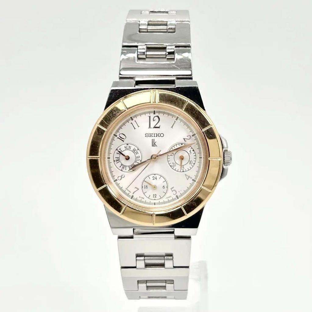 [USED] SEIKO LK Lucia 5Y89-0B30 Quartz Wristwatch
