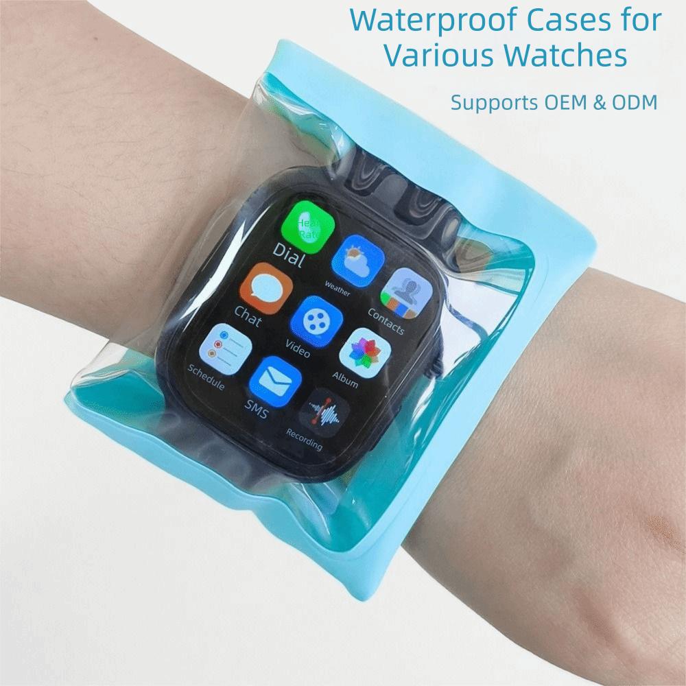 Multicolor Smartwatch Waterproof Cover Touchscreen Compatible Sports Watch Bag Fishing