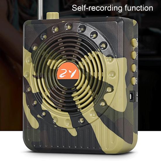 1 Беспроводной громкоговоритель Пульт дистанционного управления Покрытие 1000 метров Беспроводное Bluetooth-совместимое соединение Воспроизведение с USB/TF Дисплей Усилитель высокой точности Мегафон