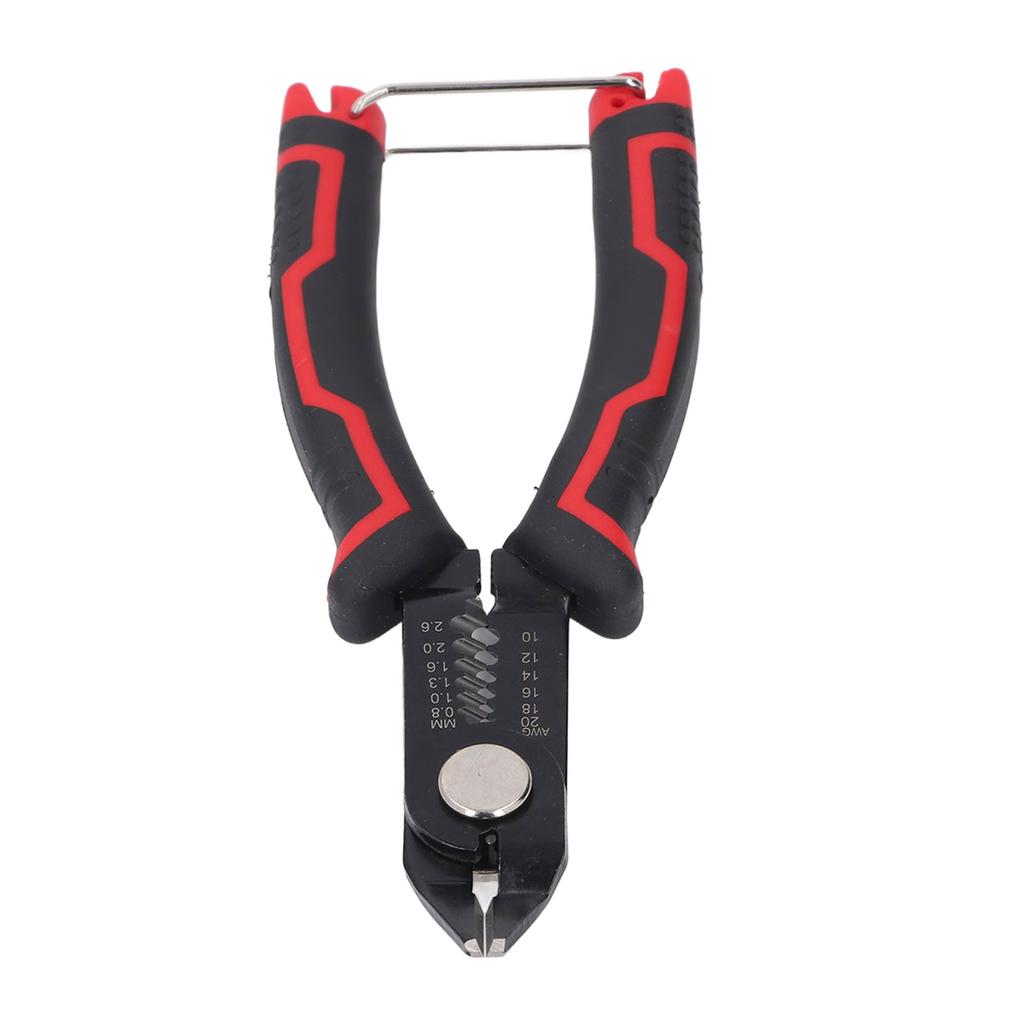 Wire Cutter Built In Spring Ergonomic Anti Slip Handle Cable Cutter Pliers for Electrical Repair