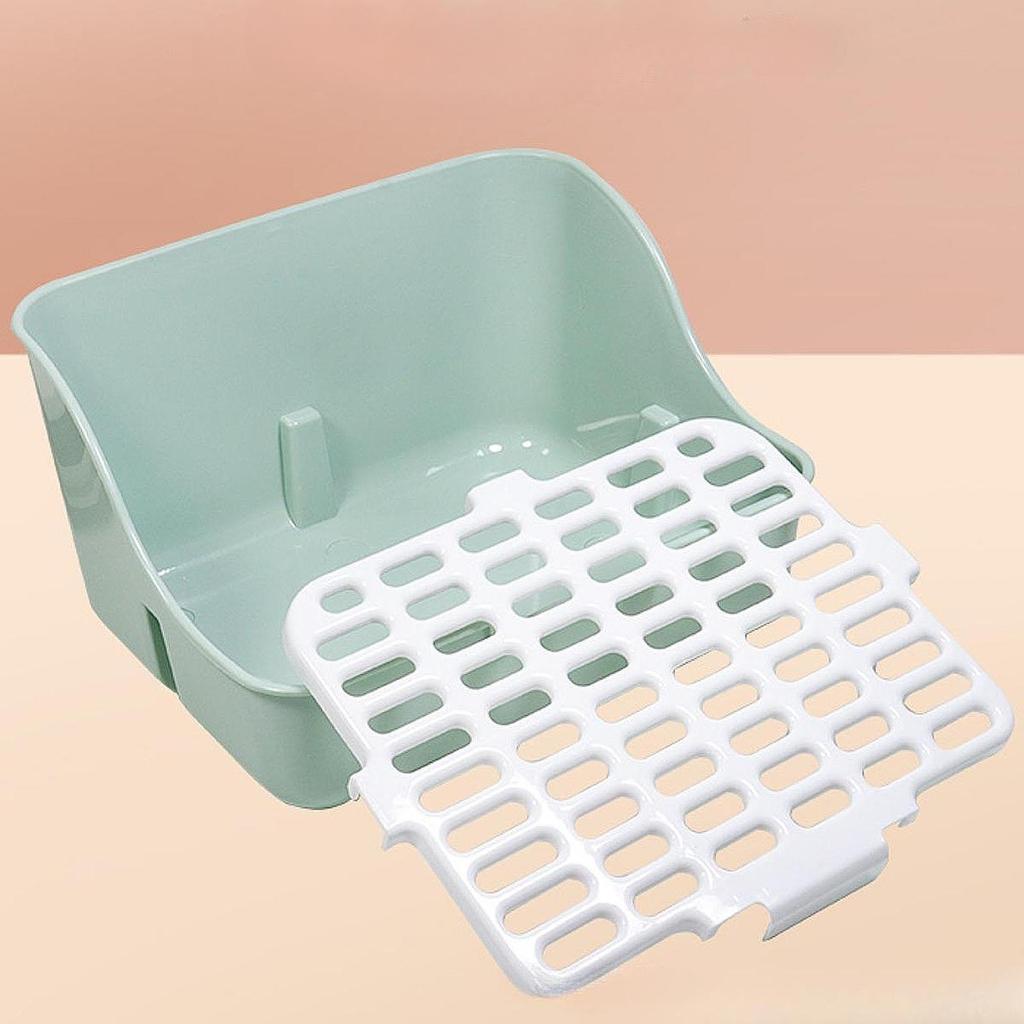 Toilet Box Pet Cage Pan Accessories Small Animal Corner Squirrel Hedgehog Hamster