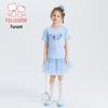 FLOMLO Girls' Sweet Two-Piece Summer Set