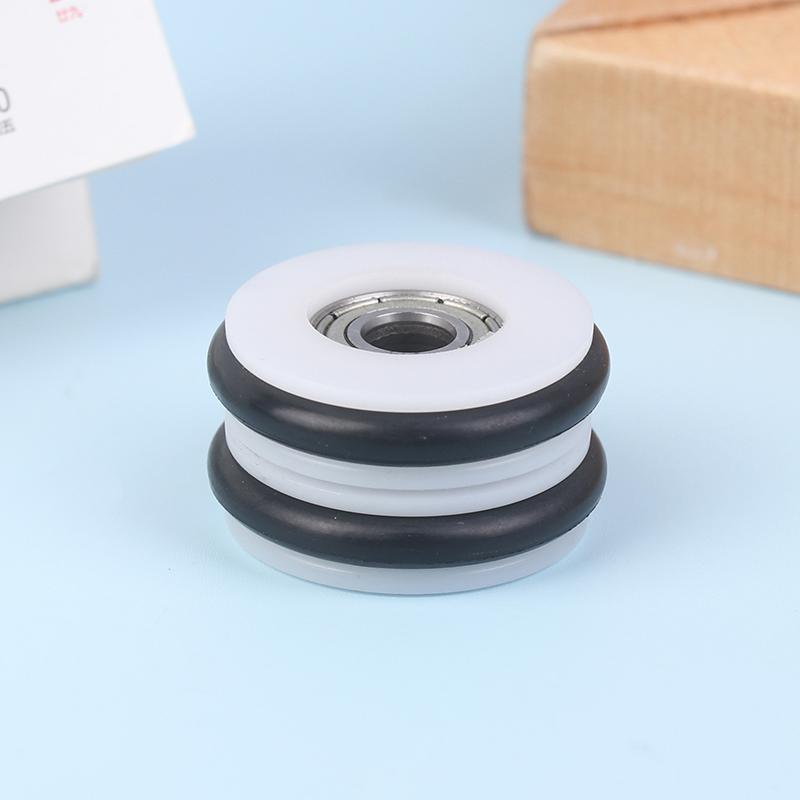 6*28*8Mm Buna-N Rubber O Rubber Ring Silent Elastic Wheel 696 Bearing Roller Mute Elasticity Roller Pulley