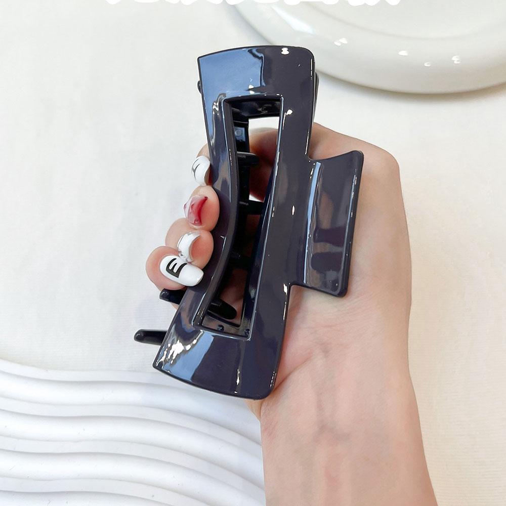 Гибкий Мягкий Резиновый Зажим для Волос Элегантный Зажим-Акула Нескользящие Силиконовые Аксессуары для Волос Корейский Стиль Женские Модные Аксессуары для Волос