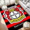 Custom Name Personalized Bayer 04 Leverkusen Print Carpet, Versatile Home Decor Rug, for Playroom, Apartment, Balcony, Entryway, Hallway Gift
