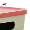 Balcony Gardening Supplies Container Storage Box with Handle And Lid Organizer Space Office Saving Stackable for Kitchen Bedroom Dormitory