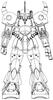Костюм Gunpla MG Gouf 1/100 MS-07B Ver2.0 (Мобильный Гандам)