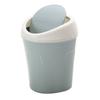 Desktop Trash Can Plastic Multifunctional Small Desk Countertop Garbage Bin with Swing Lid for Home