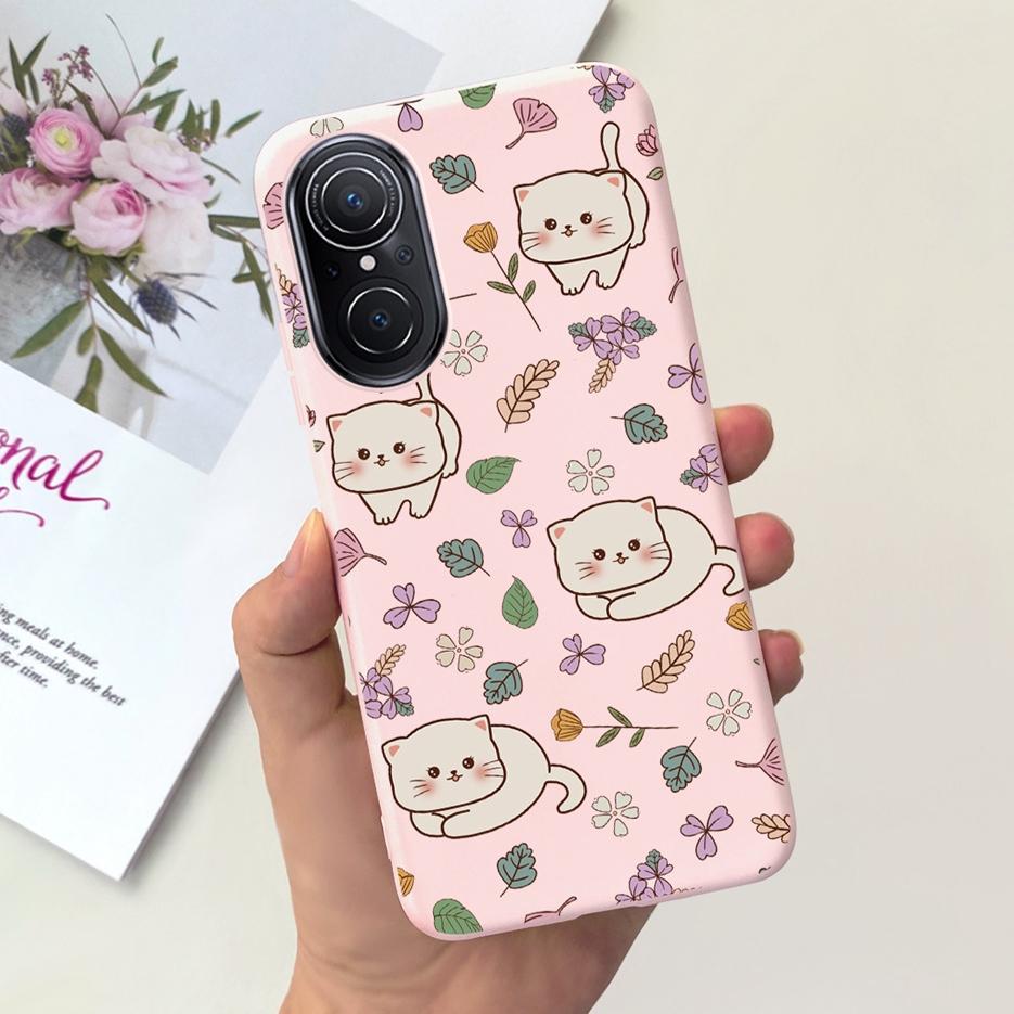 For Huawei Nova 9 SE Case Cute Dinosaur Cartoon Back Cover Soft Silicone Phone Case For Huawei Nova 9 Pro Nova9 SE Fundas Bumper