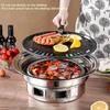 Stainless Steel Dual-purpose Charcoal Grill - Portable Outdoor Barbecue&camping Stove, Food Safety Material