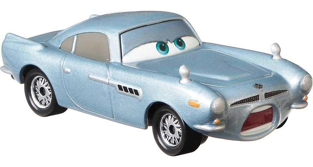 Mattel Масштабный набор Диорама Disney Pixar Тачки 2 с 5 мини-машинками 155