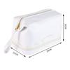 Women"s Doublelayer Makeup Bag Large Capacity Main Bag Lower Makeup Brush Storage Bag with Inner