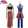 Костюм для косплея Jojo's Bizarre Adventure Эластичный Дышащий Высококачественный Для Хэллоуина Comic Con Ролевая Игра