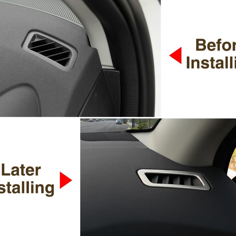 Автомобильный кондиционер, накладка на вентиляционное отверстие переменного тока для Nissan Qashqai 2012-2015 X-TRAIL T32 2013+