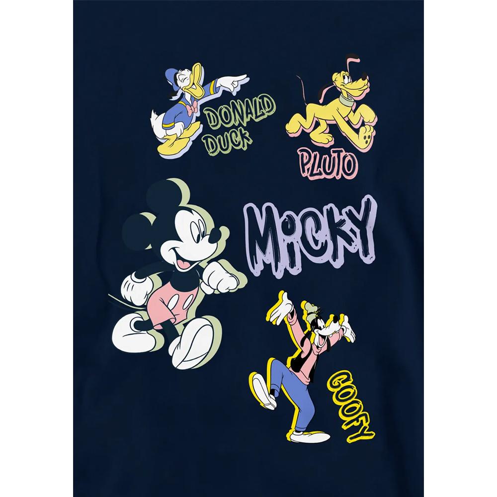 Mickey Mouse Childrens/Kids Graffiti Hoodie