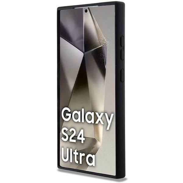 Чехол Magsafe Amg Силиконовый Карбоновый Рисунок Для Samsung Galaxy S24 Ultra - Черный
