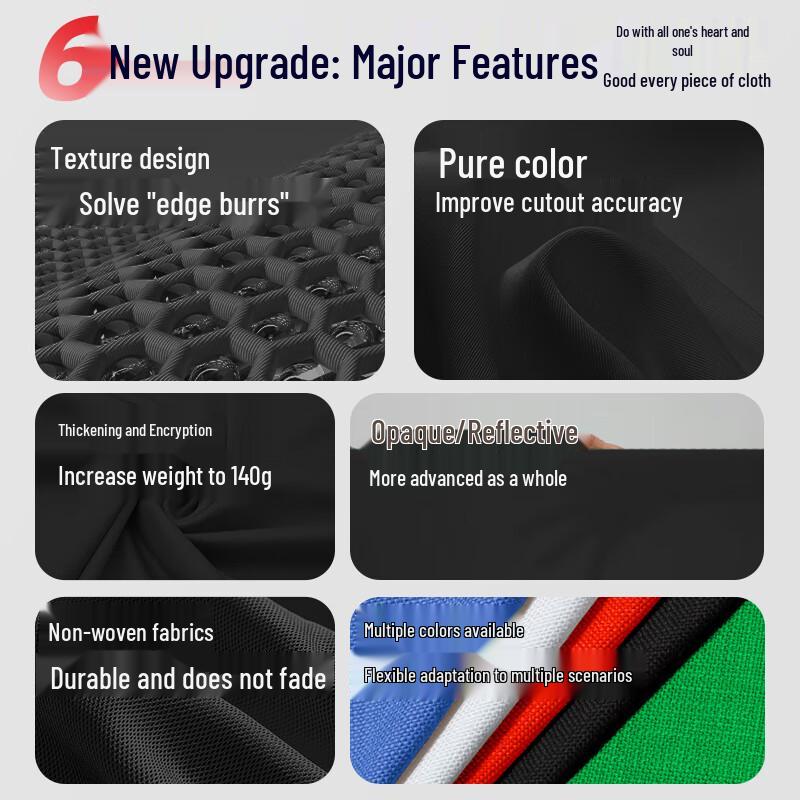 LATZZ 3x2м Черная ткань для фотофона