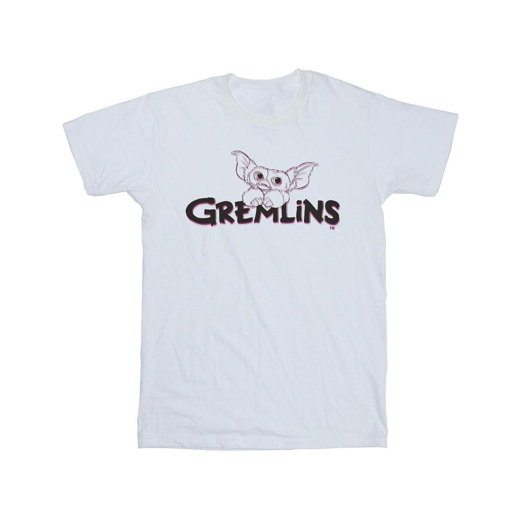 The Gremlins Mens Logo Line T-Shirt