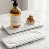 2Pcs Diatomite Absorbent Tray for Kitchen Soap Dish Plant Pot Mat