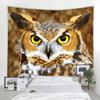Художественный стиль, одеяло, занавеска, домашний гобелен для спальни, гобелен с совой, мандала, гобелен в стиле бохо, декор
