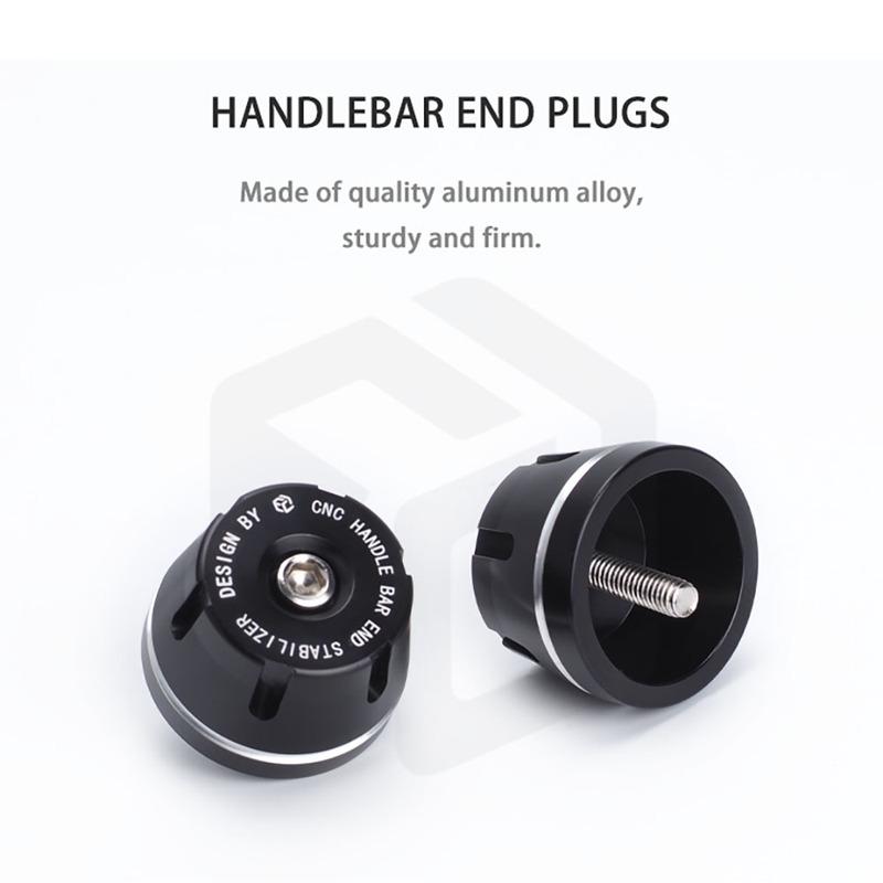 Motorcycle Handlebar End Caps for Triumph Street Triple / Speed Twin / Trident / Bobber / Bonneville / Rocket / Thruxton