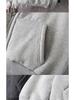 Men's Plus Size Fleece-Lined Zipper Hoodie: New 2023 Casual Loose Fit Jacket for Autumn & Winter