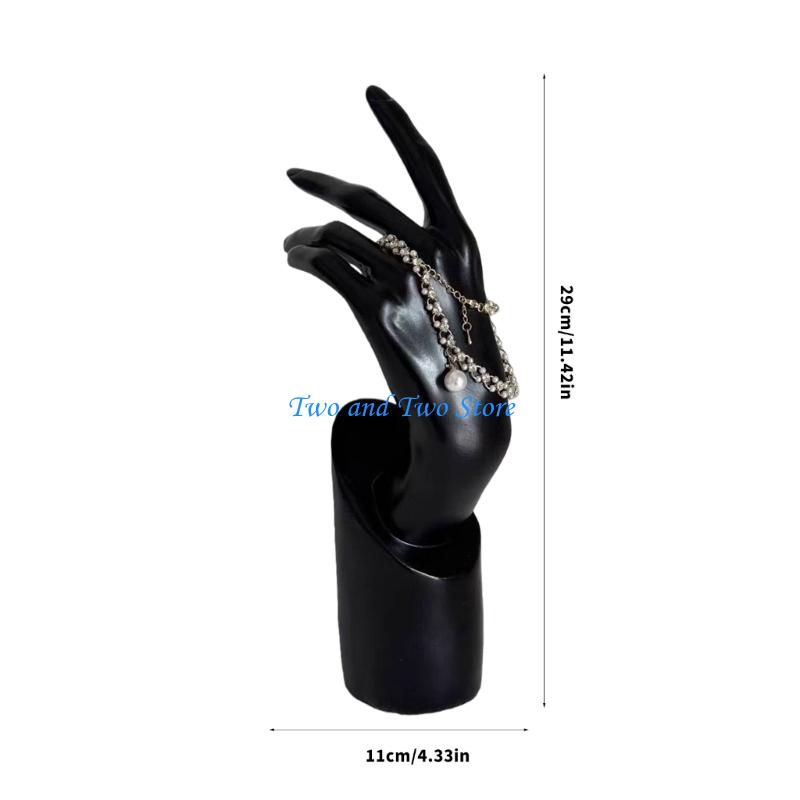 HX6F Lifelikes Woman Hand Replicas Fashion Accessory Portable for Jewelry Display Elevating Visual Appeal of Necklaces