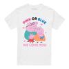 Peppa Pig Unisex Adult Pink Or Blue We Love You Family T-Shirt