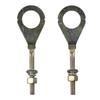 2Pcs Metal Motorbike Axle Adjuster 18mm Tensioner Durable Motorcycle Chain for Honda CG125